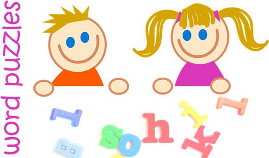 Fun Word Puzzles - Babysitting Flyers Template (555x327)