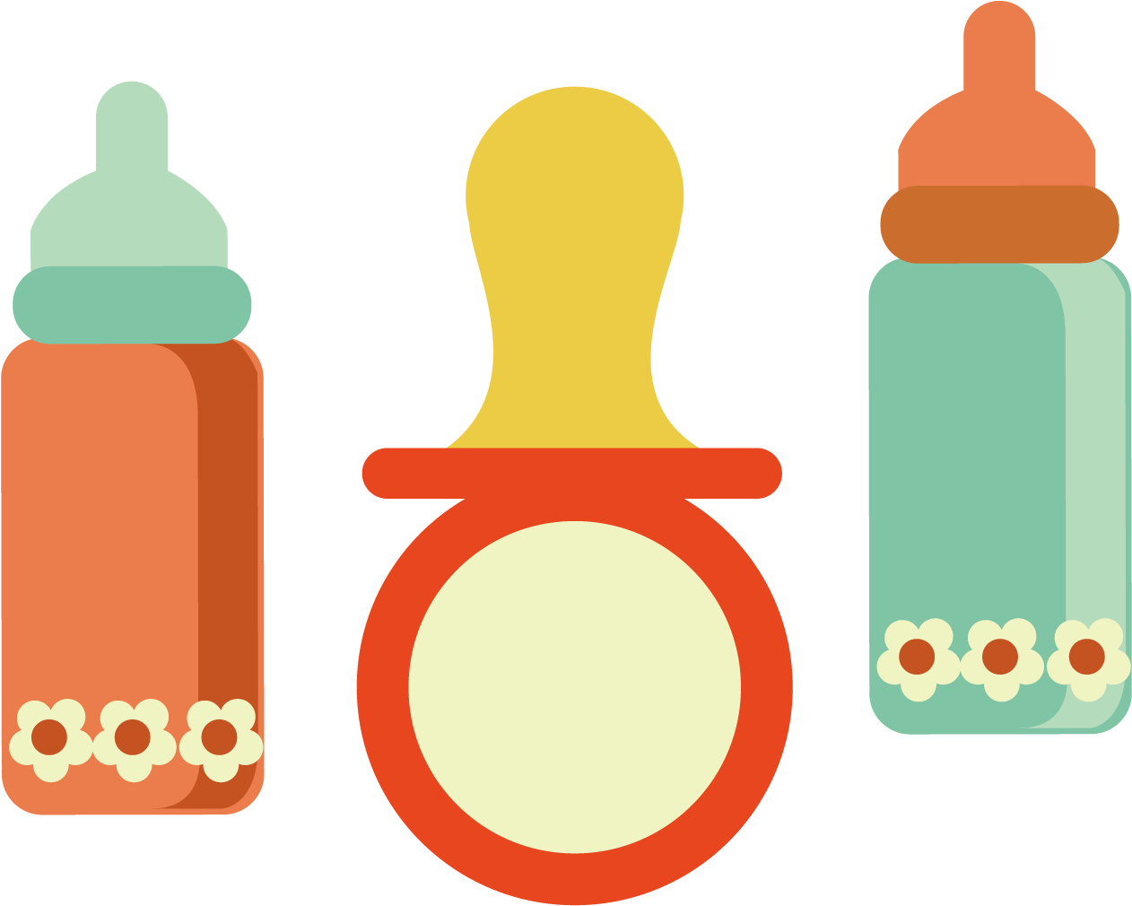 Baby Bottle Child Pacifier Infant - Baby Bottle (1375x1375)