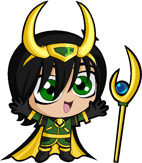 Baby Loki Laufeyson By Itzeldrag108 - Loki Cartoon (632x746)