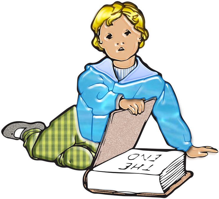 Girl Reading A Book Clipart 19, - Sleepyhead Storybook Treasury Classic Edition (782x720)
