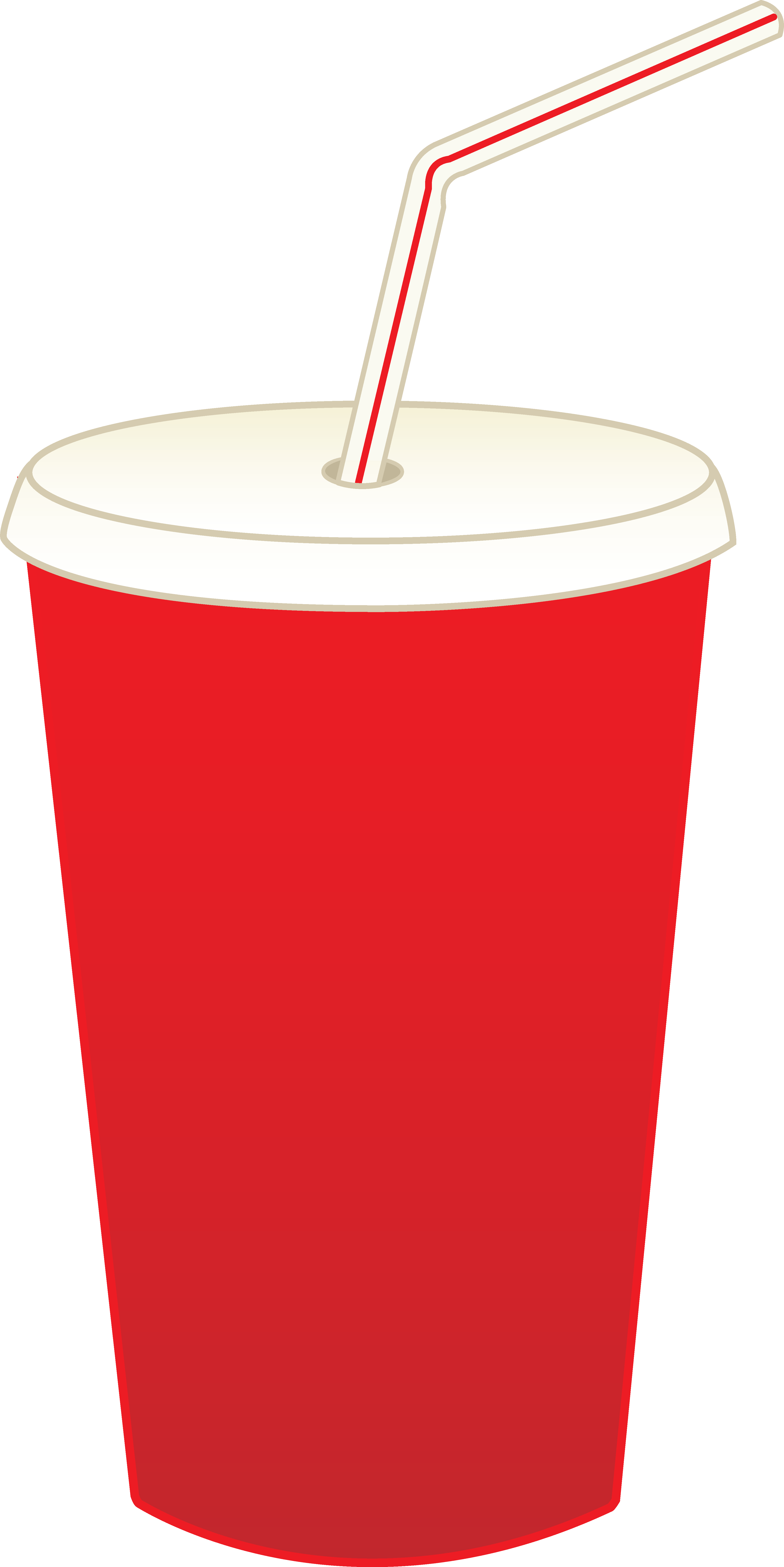 Clip Art Picture Soda Pop Cup - Movie Drink Clip Art (3832x7657)