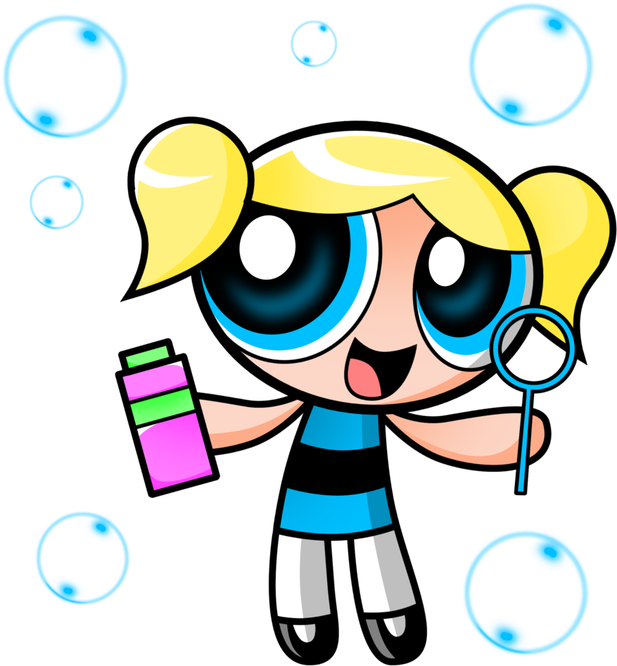 Powerpuff Girls Bubbles Crying Bubbles And Bubbles - Powerpuff Girls Bubbles Crying Bubbles And Bubbles (900x988)