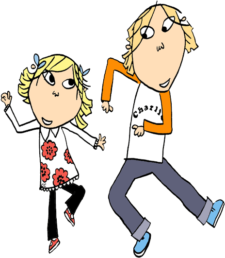 Lola Charlie Charlie And Lola - Charlie And Lola Clipart (476x536)