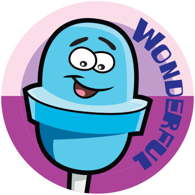 Stinky Scratch N Sniff Stickers Blue Raspberry Blow - Scratch And Sniff (400x400)