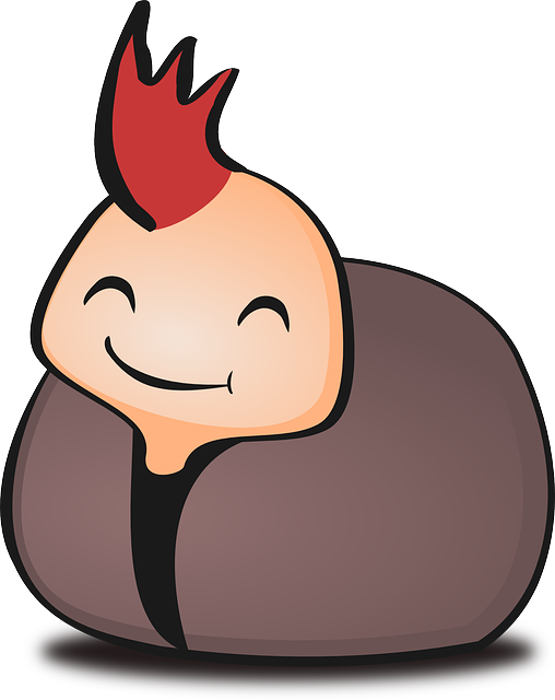 Kid Newborn, Baby, Boy, Cute, Shell, Punk, Infant, - Bayi Baru Lahir Kartun Animasi (508x640)