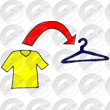 Inspirational Hanging Clothes Clipart Hang Up Clothes - Inspirational Hanging Clothes Clipart Hang Up Clothes (380x380)