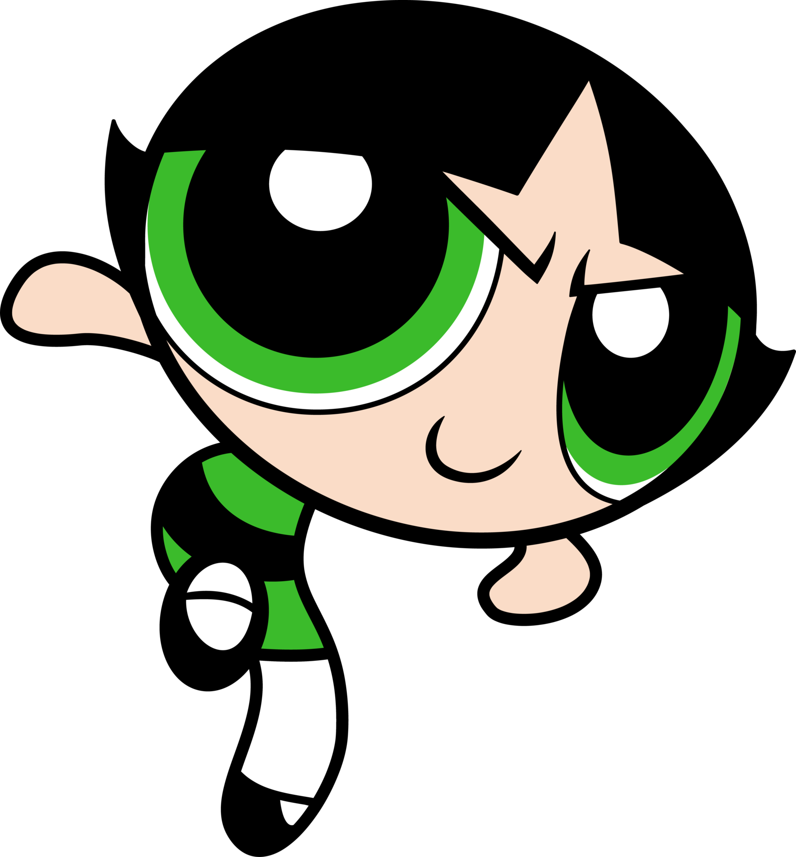 Professor Utonium Cartoon Network Iron-on - Professor Utonium Cartoon Network Iron-on (1600x1721)
