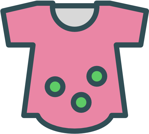 Baby Clothes Free Icon - Ropa De Bebe Png (512x512)