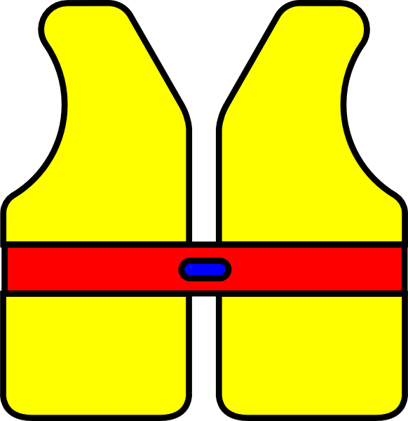 Life Vest Clip Art (582x600)