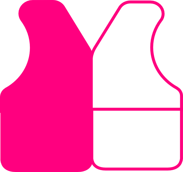 Black And White Vest Clip Art At Clker - Clip Art (600x564)
