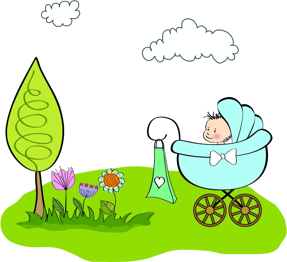 Infant Boy Illustration - Infant Boy Illustration (1000x1000)