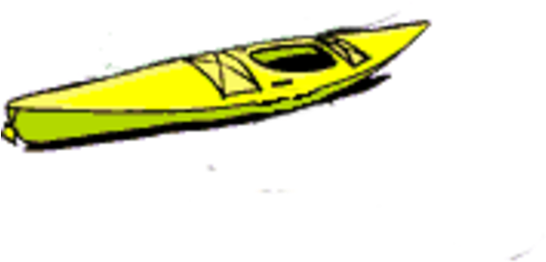 Lifeboat - Clipart - Kayak Clipart (600x361)