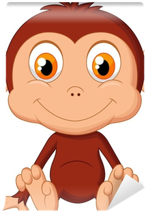 Vector Baby Monkey Hd (400x400)