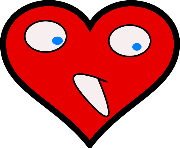 Heart Girl Clip Art - Heart Clip Art (600x493)