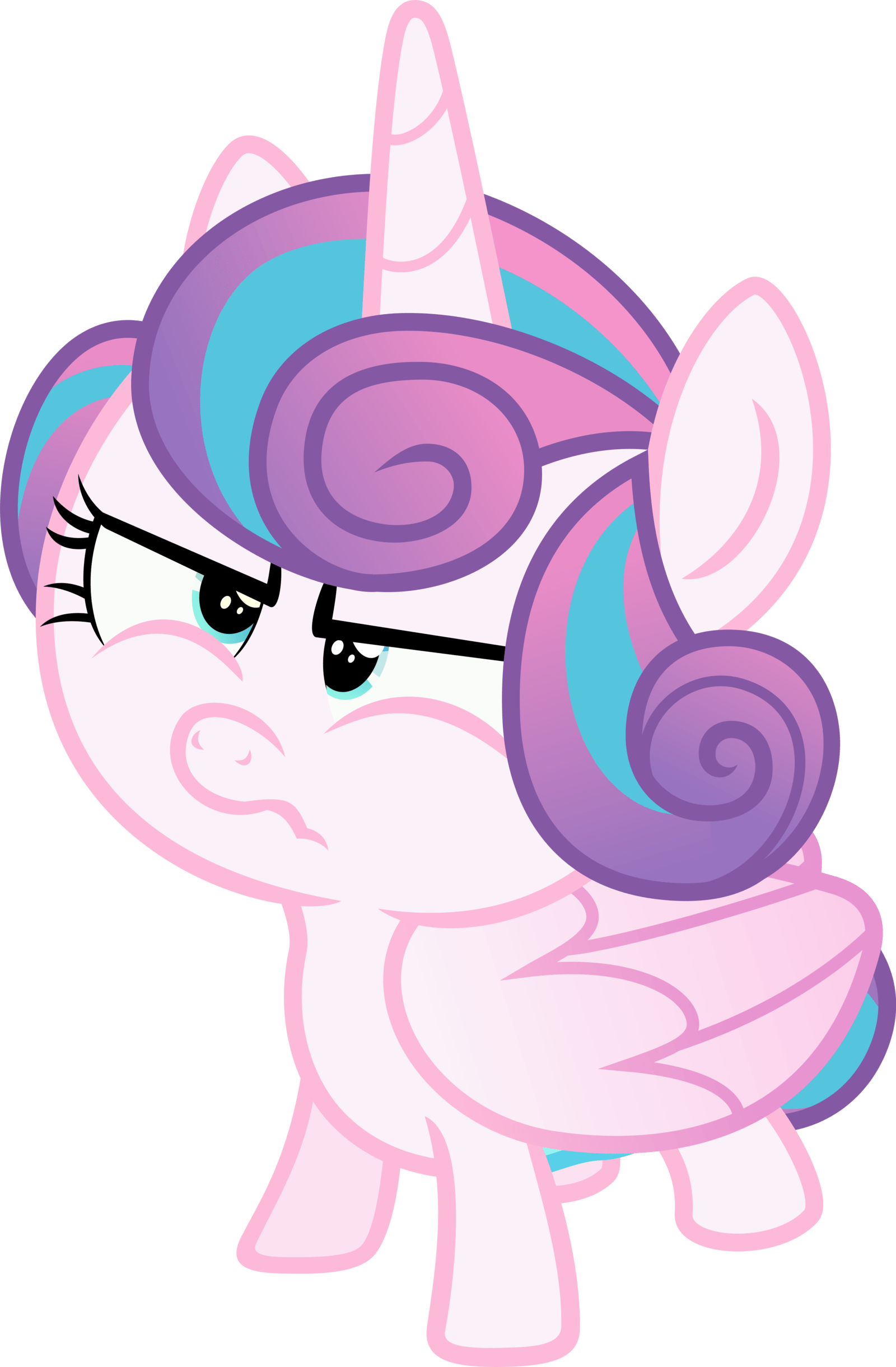 Absurd Res, Alicorn, Artist - Baby Flurry Heart Cute (1600x2441)
