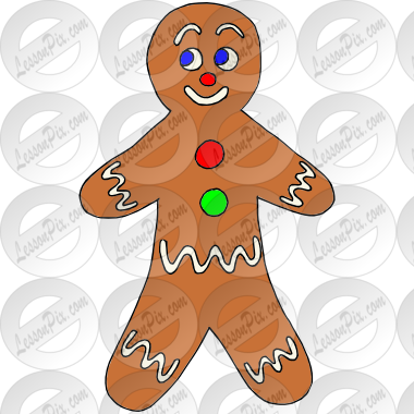 Happy Gingerbread Man Picture - Gingerbread Man (380x380)