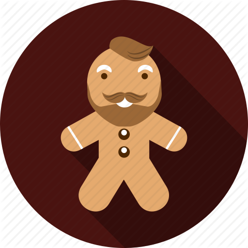 Gingerbread Man Icon - Gingerbread Man (512x512)