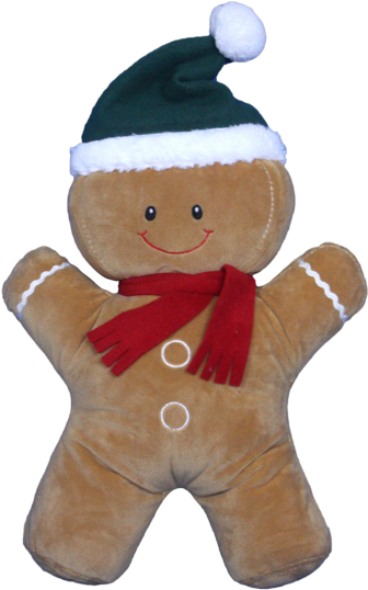 8″ Gingerbread Man - Gingerbread Man 8" Character Kit (500x610)