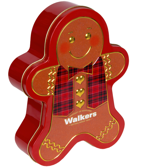 Gingerbread Man Blik 300g - Gingerbread Man (600x632)