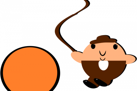 Gingerbread Man Silhouette Clipartsco, Gingerbread - Gingerbread Man (450x300)