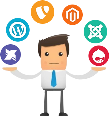 Custom Programming For Wordpress, Joomla, Drupal And - Solicitud De Informacion Dibujos (444x486)