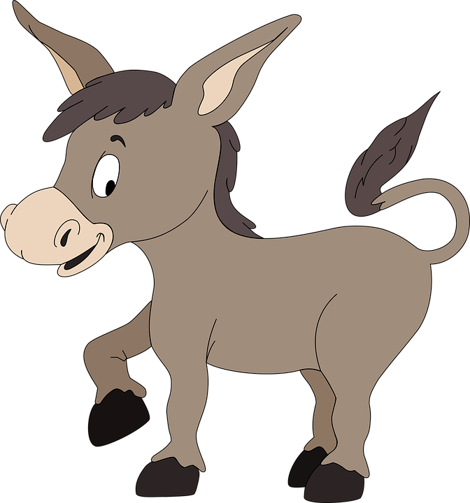 Camel Cliparts 26, - Clipart Donkey (672x720)