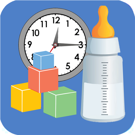 Use A Phone App To Log Your Baby's Sleeping, Eating, - Baby Connect App (600x600)
