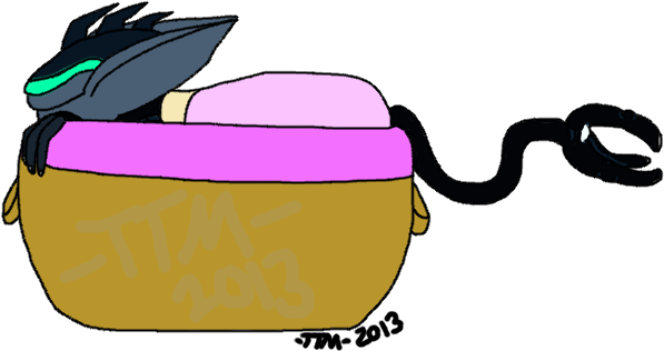 Baby Sleeping Shadow Clan Member Bravory By Tattertotminion - Clan (665x515)