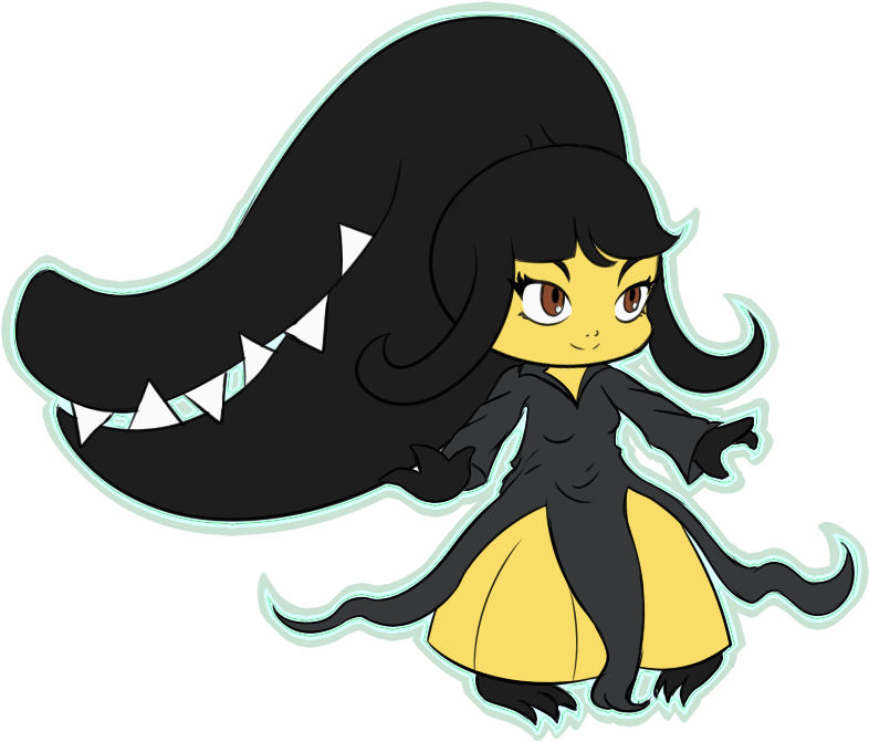 Black Mammal Vertebrate Fictional Character Cartoon - Semiramis (801x684)