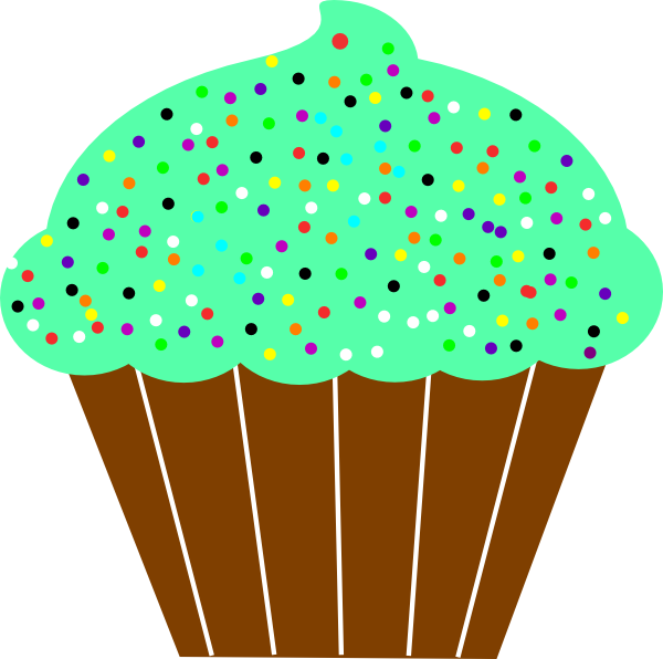 Cupcake Clip Art - Cupcake Graphic (600x596)