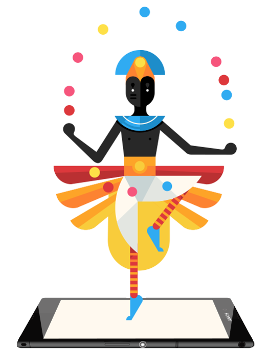 Nightmare Inducing Joker From The Ikea Lattjo Deck - Graphic Design (600x735)