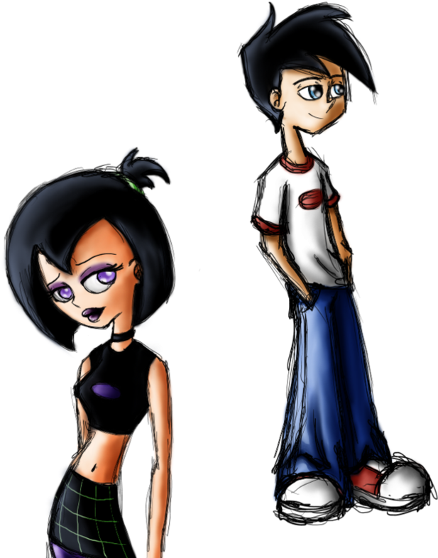 Black Hair Cartoon Figurine Character - Black Hair Cartoon Figurine Character (894x894)