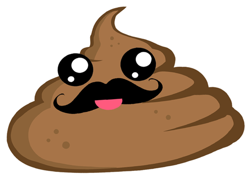 Logo - Do Not Judge Me-poop Sticker (512x362)