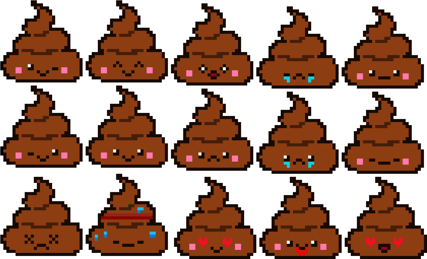 Poop Army - Tropical Rainforest (1510x890)
