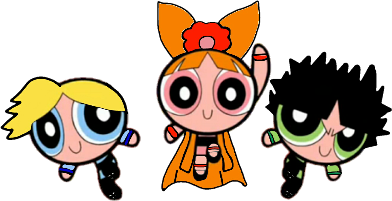 The Rowdyruff Boys Characters Powerpuff Girls And Puff - Powerpuff Girls (1384x776)