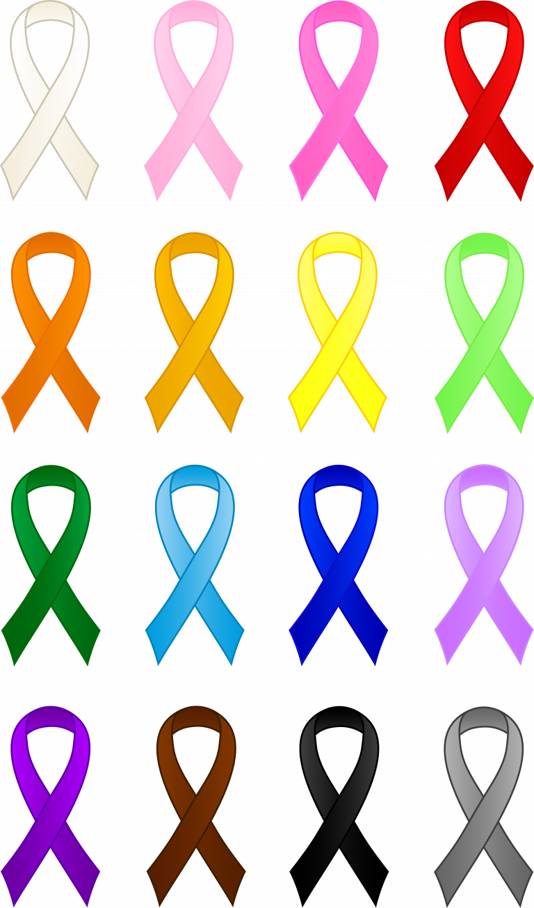 Download Enjoyable Cancer Awareness Ribbon Clip Art - Download Enjoyable Cancer Awareness Ribbon Clip Art (768x1305)