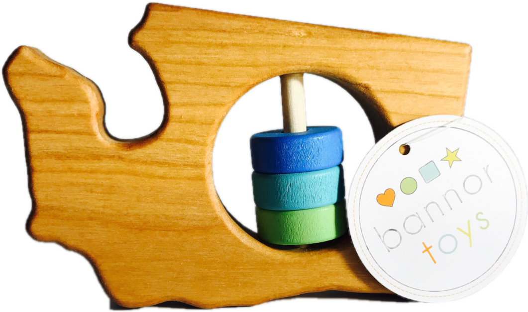 Washington Wood Rattle - Washington (1060x1060)