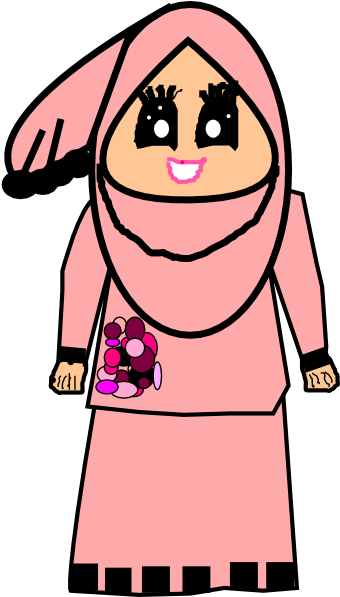 Teacher Muslimah Clipart (390x596)