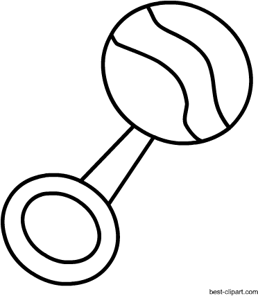 Black And White Rattle Clip Art - Intersecting Chords In Circles (450x450)