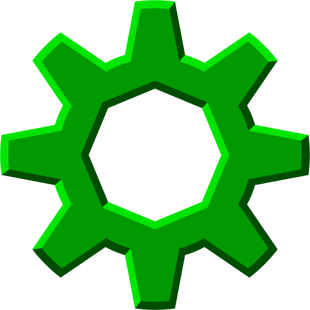 Computer Icons Gear Sprocket Clip Art - Gear Settings Icon Png (1024x1024)