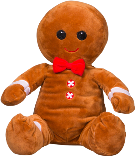 Snap 16 Inch Gingerbread Man - Teddy Bear (520x600)