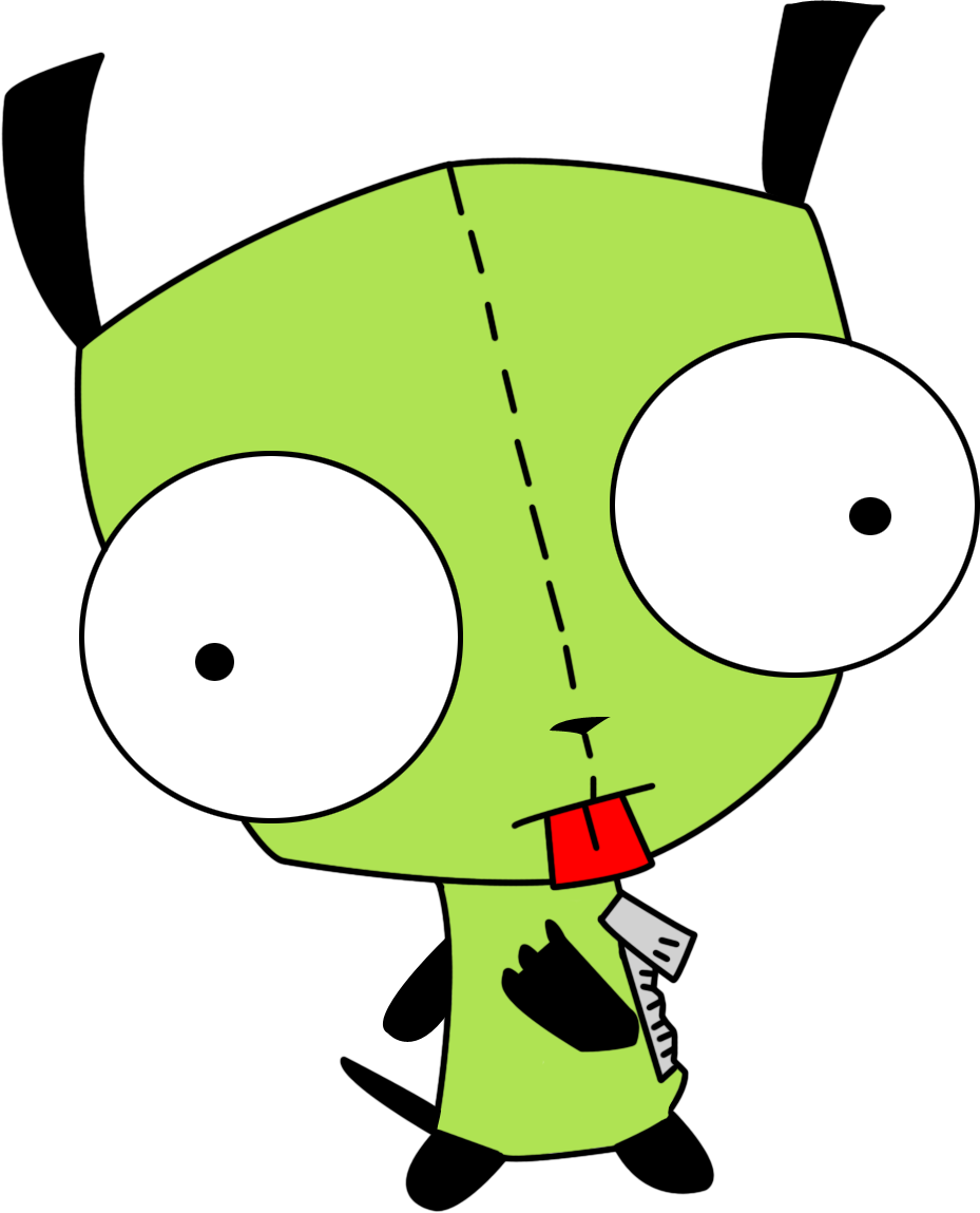 Giant Gir Made For Logic-and I Love Invader Zim - Invader Zim Gir (929x1149)