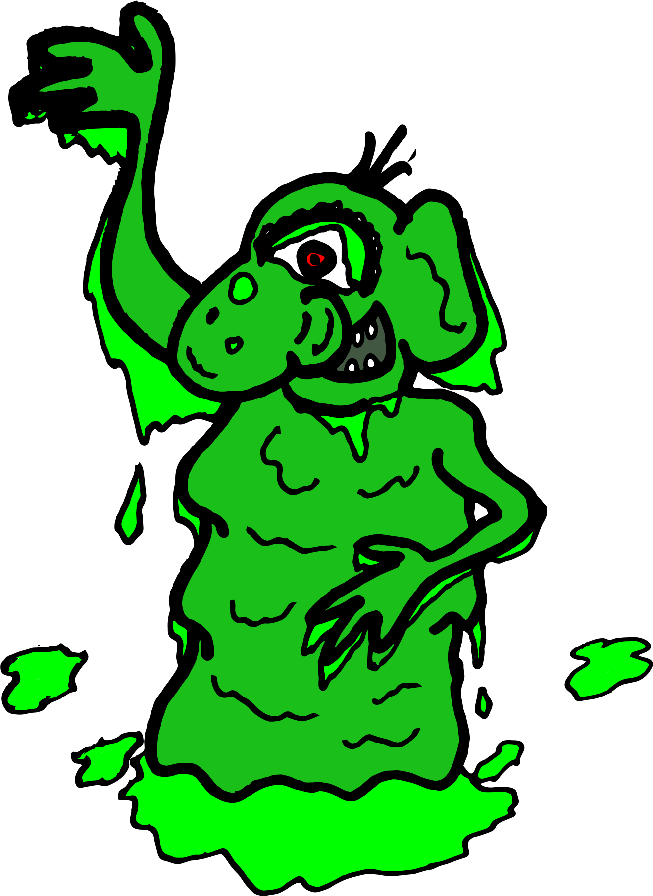 Green Goblin Doodle - Green Goblin Doodle (1413x1842)