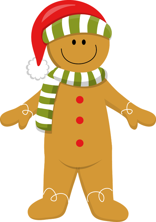 Christmas Gingerbread Man * - Christmas Ginger Bread Man (508x720)