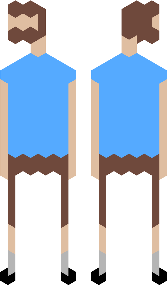 Generic Character Model Flat - Generic Character Model Flat (780x1177)