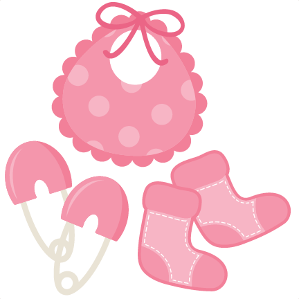 Baby Girl Set Svg Scrapbook Cut File Cute Clipart Files - Clipart Baby Girl (432x432)
