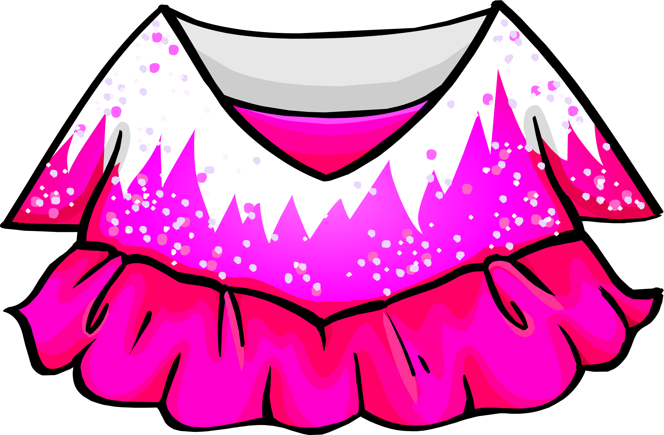 Pink Figure Skating Dress - Club Penguin Pink Dress (2117x1388)