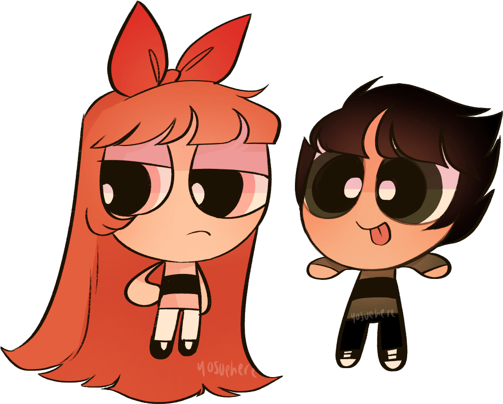 Cuties Ppg Rrb Rowdyruff Boys Powerpuff Girls Blossom - The Rowdyruff Boys (1200x833)