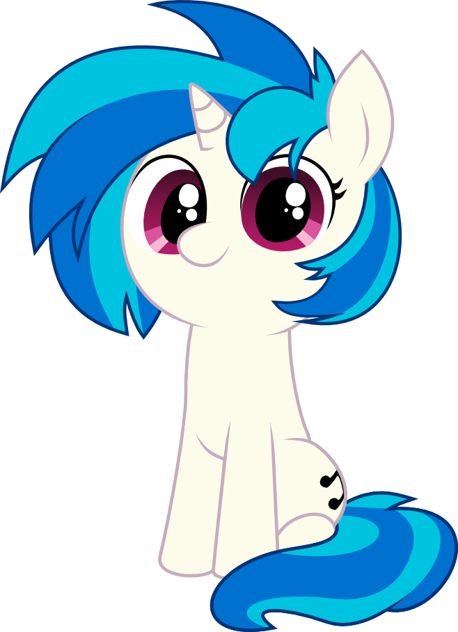 Vinyl Scratch Vector By Crimsonbeat - Cute Vinyl Scratch Mlp (658x908)