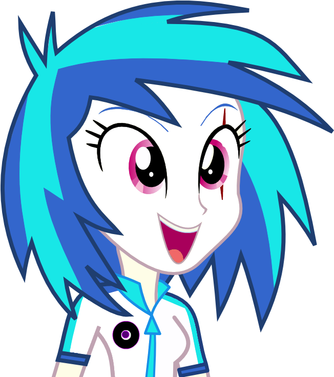 Equestria Girls Vinyl Scratch Vector By Mark10 By Bettycrazyart - Vinyl Scratch Vectors (680x770)